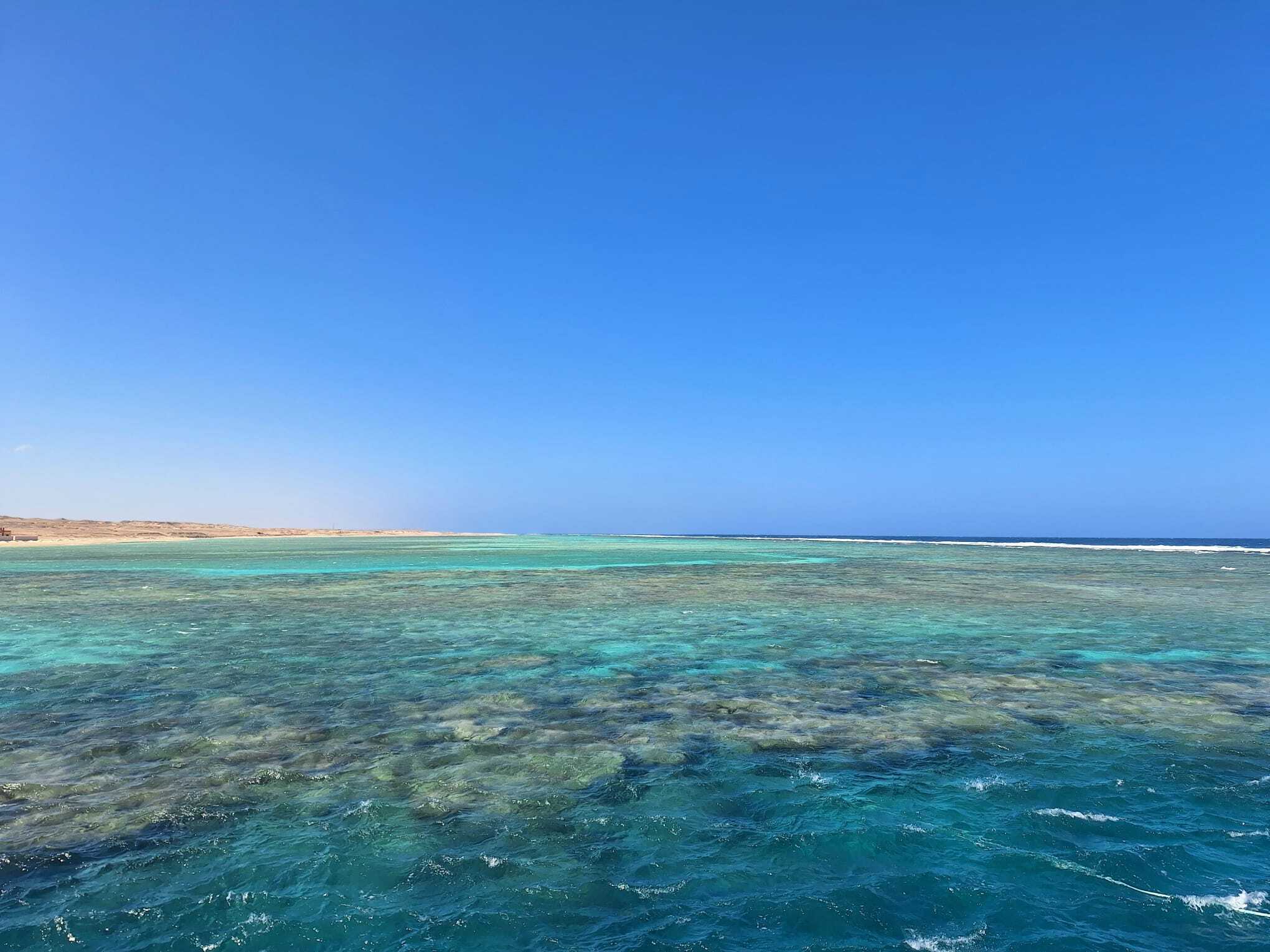 Riff vor dem Hafen von Marsa Alam