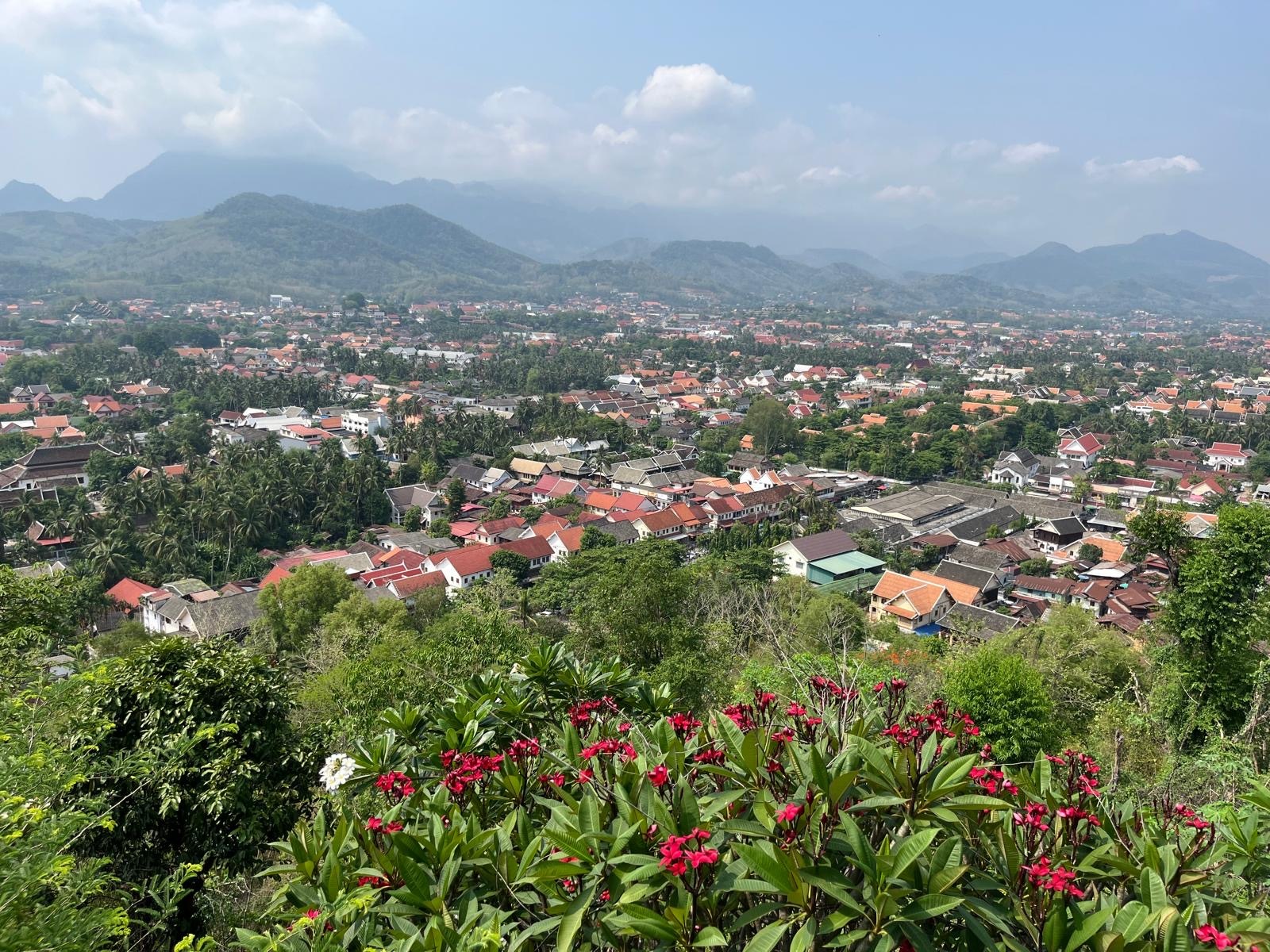 Aussicht auf Luang Prabang Laos