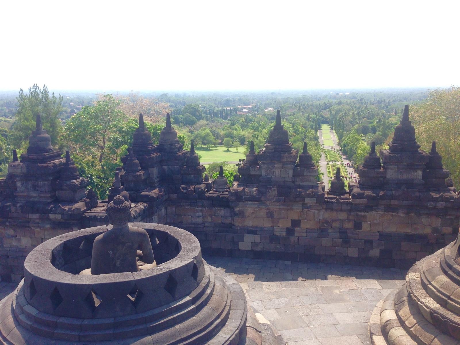 Tempelanlage Borobudur auf Java