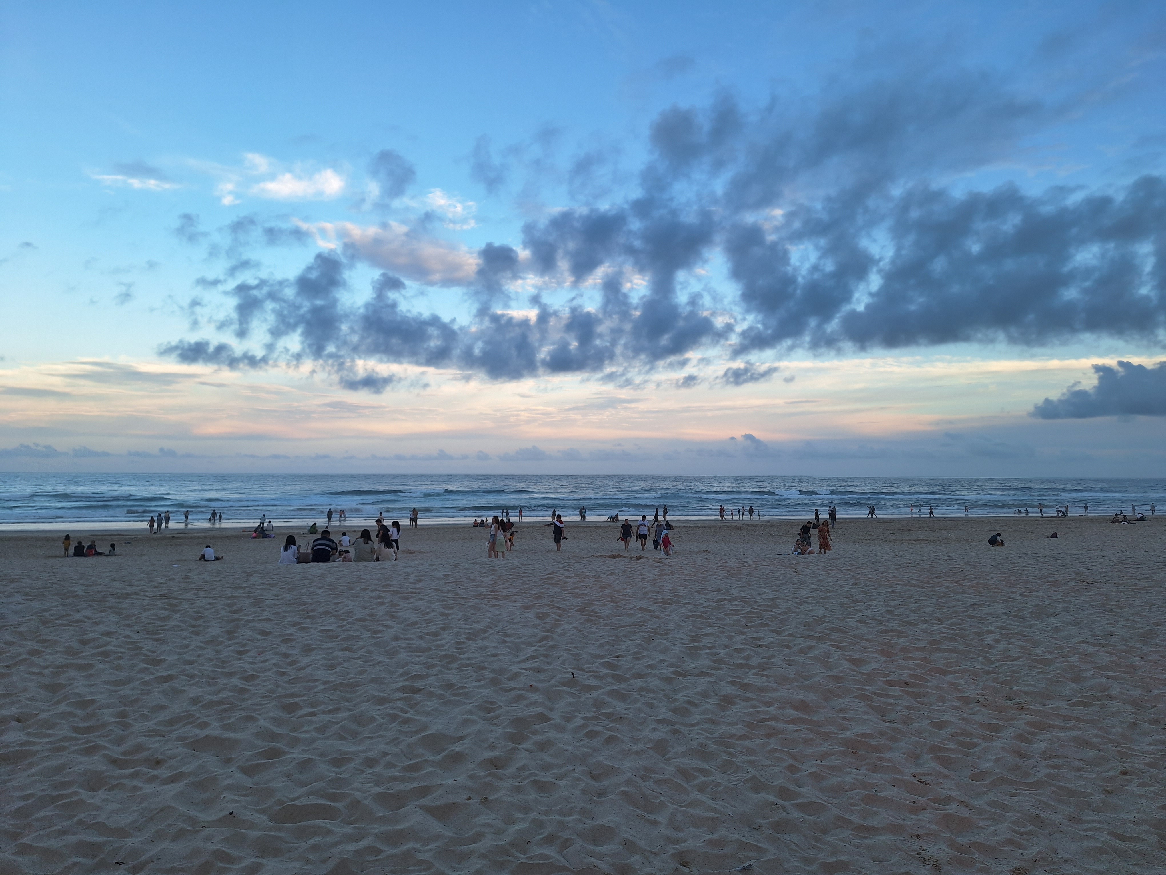 Abendstimmung geniessen in Surfers Paradise an der Gold Coast