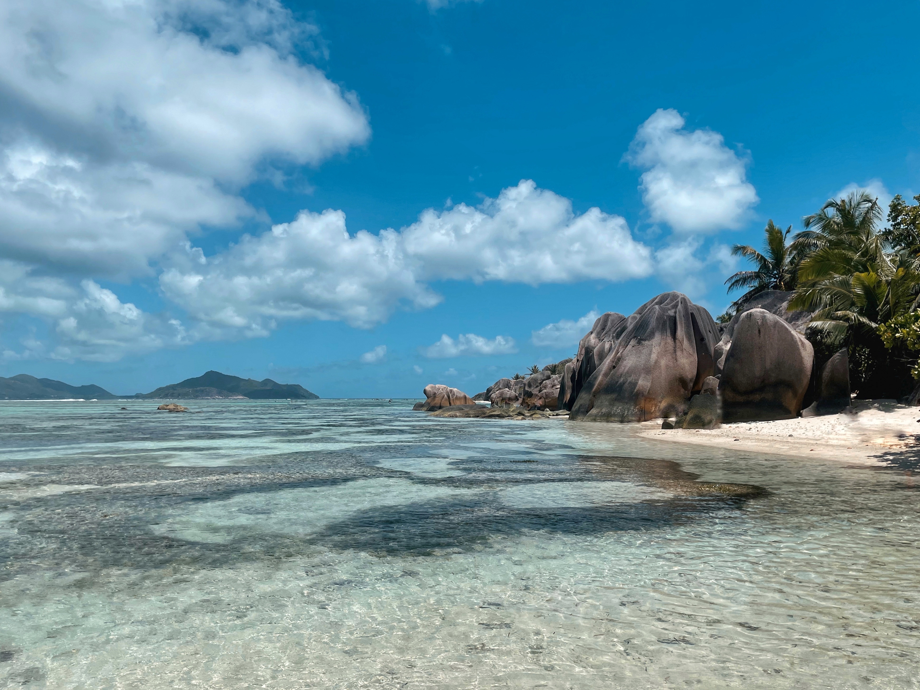 Traumstrand La Digue Seychellen
