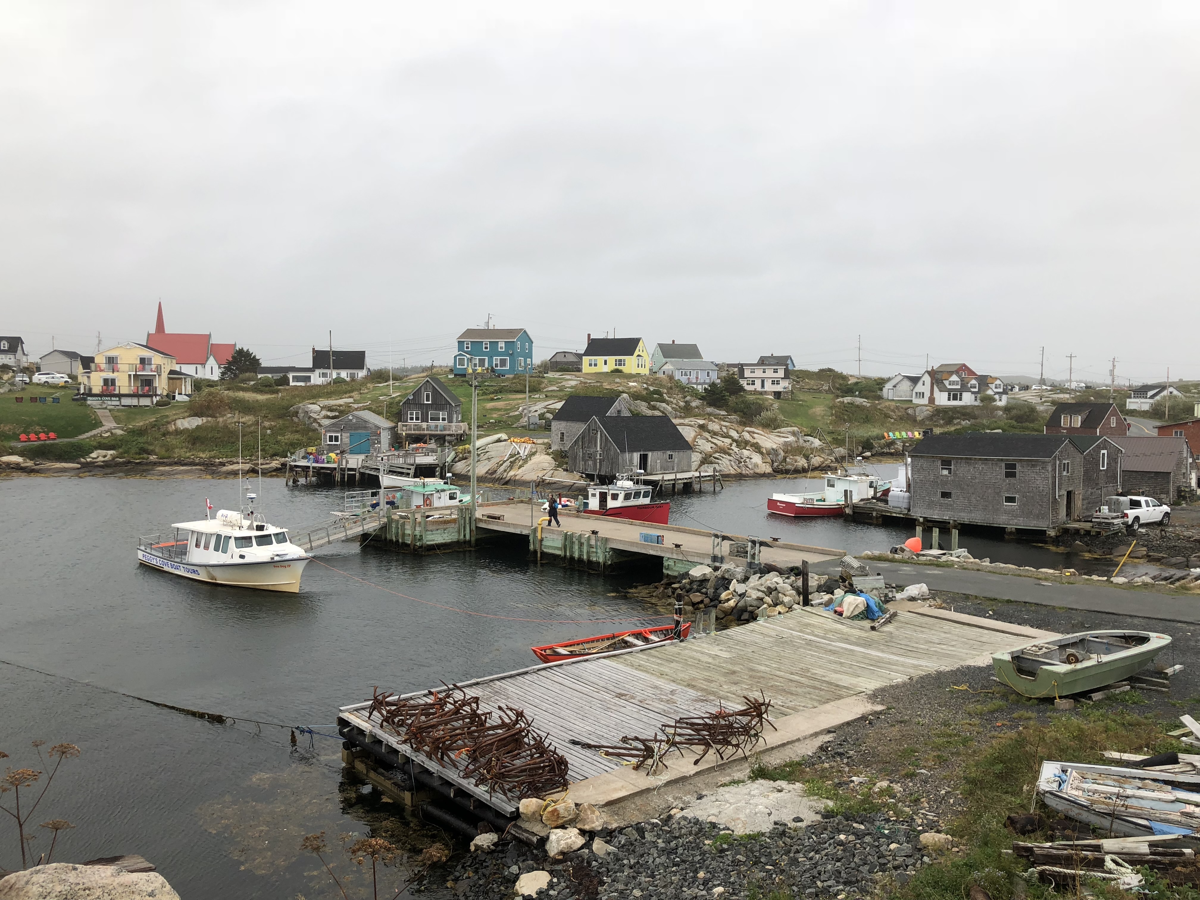 Fischerdorf in Nova Scotia